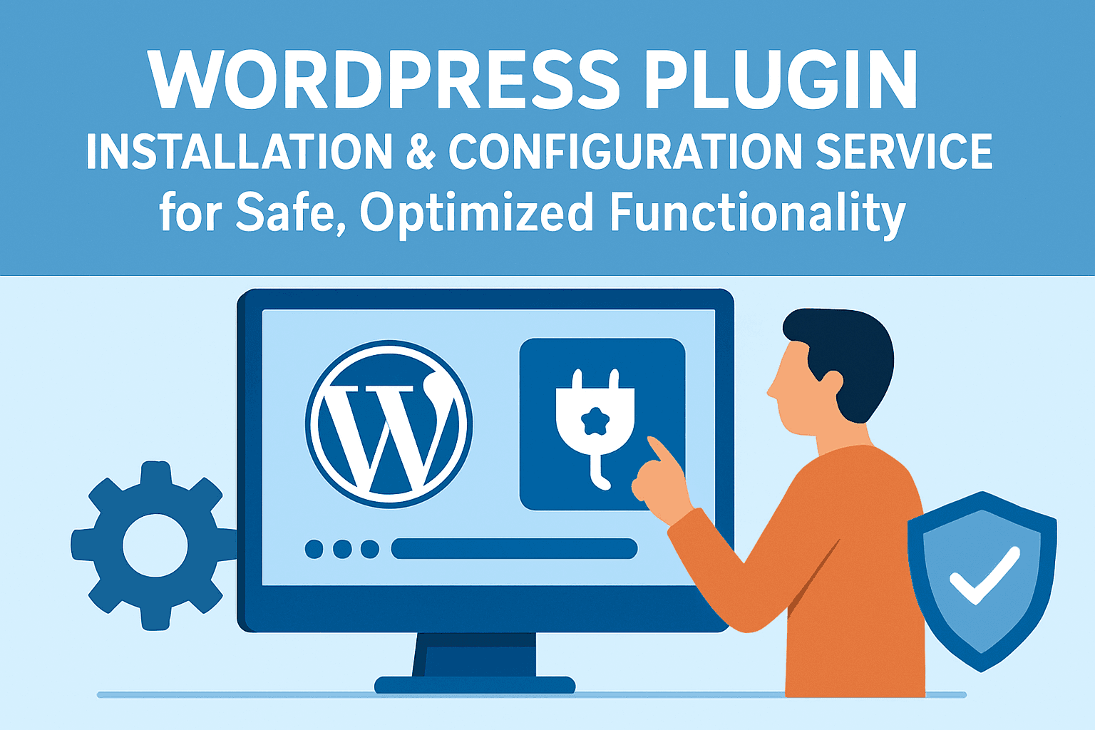 WordPress Plugin Installation & Configuration Service for Safe, Optimized Functionality