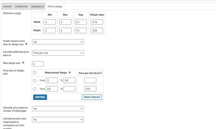 Product Designer Customization