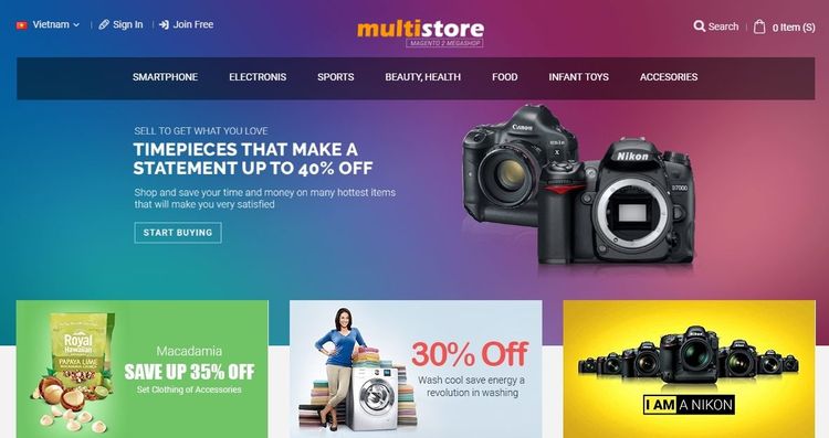 WooCommerce Storefront & Homepage Design
